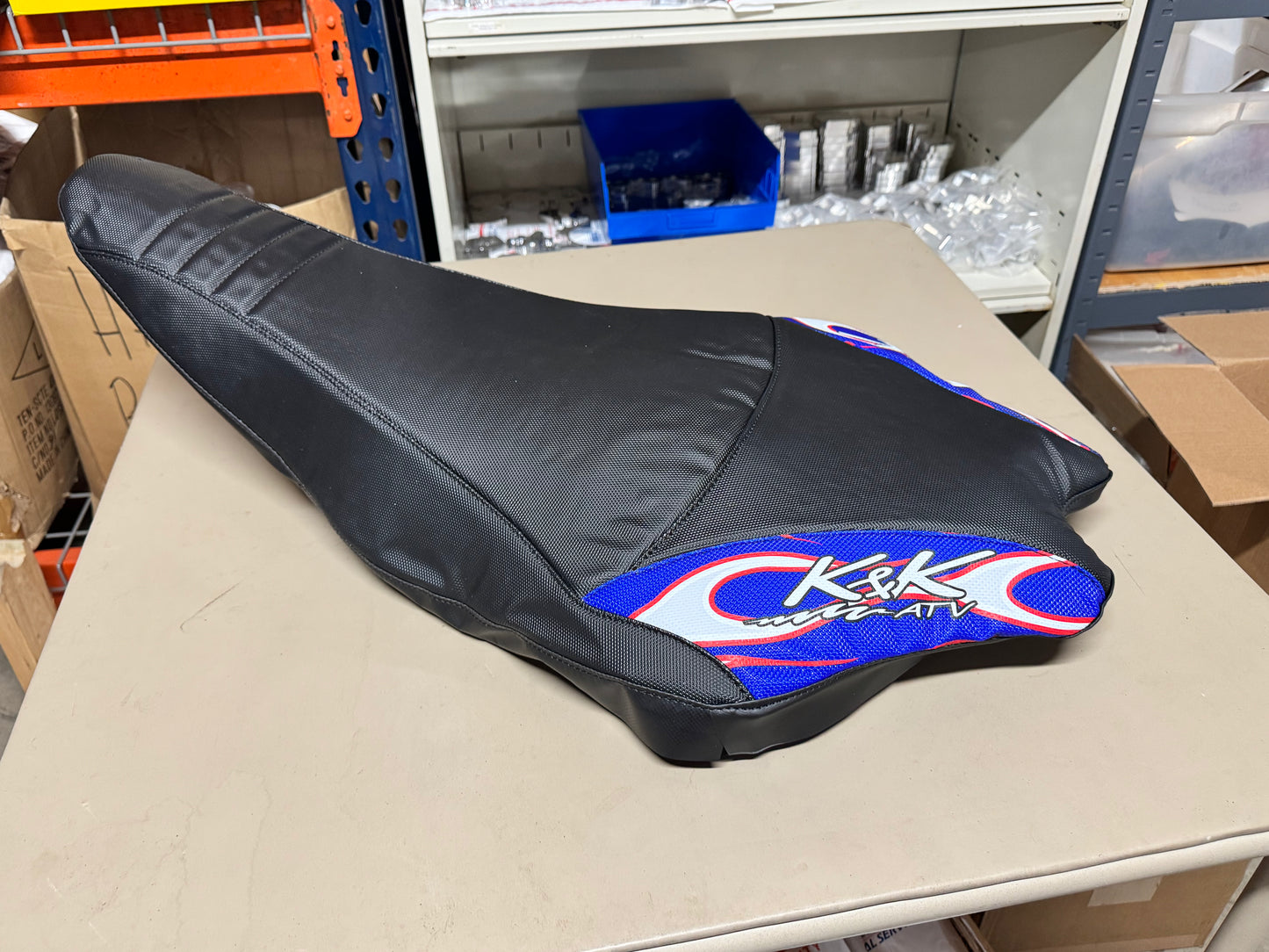 K&K YFZR 09+ Flame Seat Cover