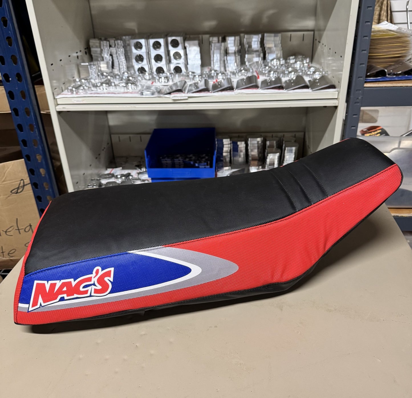 Nac's Racing 88-89 250R Seat Cover Red