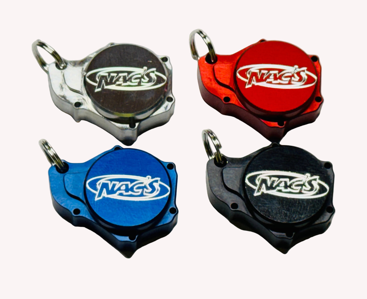 Nac's Billet Stator Cover Keychain