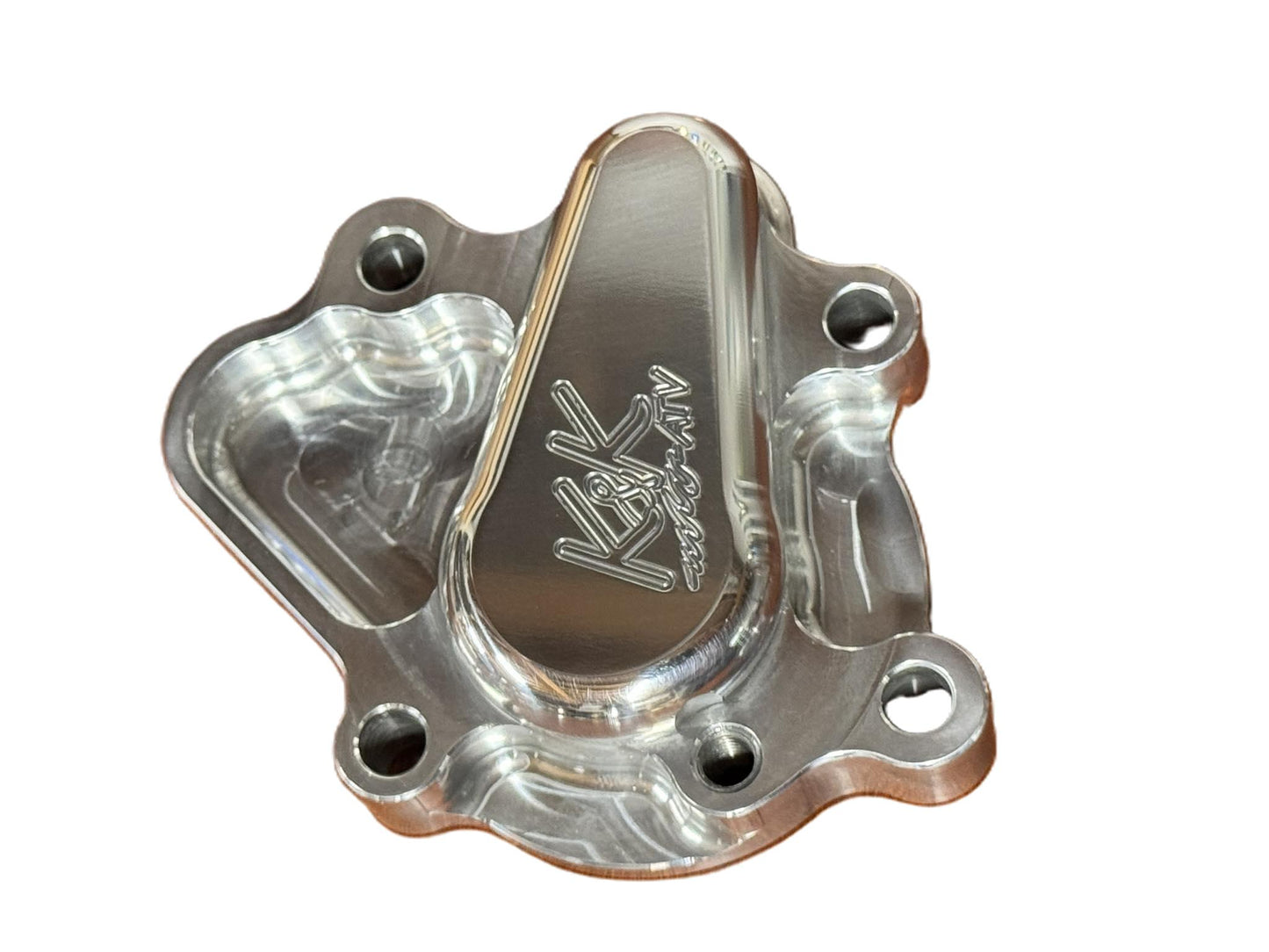 K&K Billet Anodized 85-89 250R Water Pump Cover