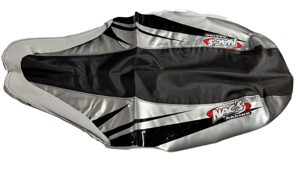 Nac's 450R Seat Cover - Silver