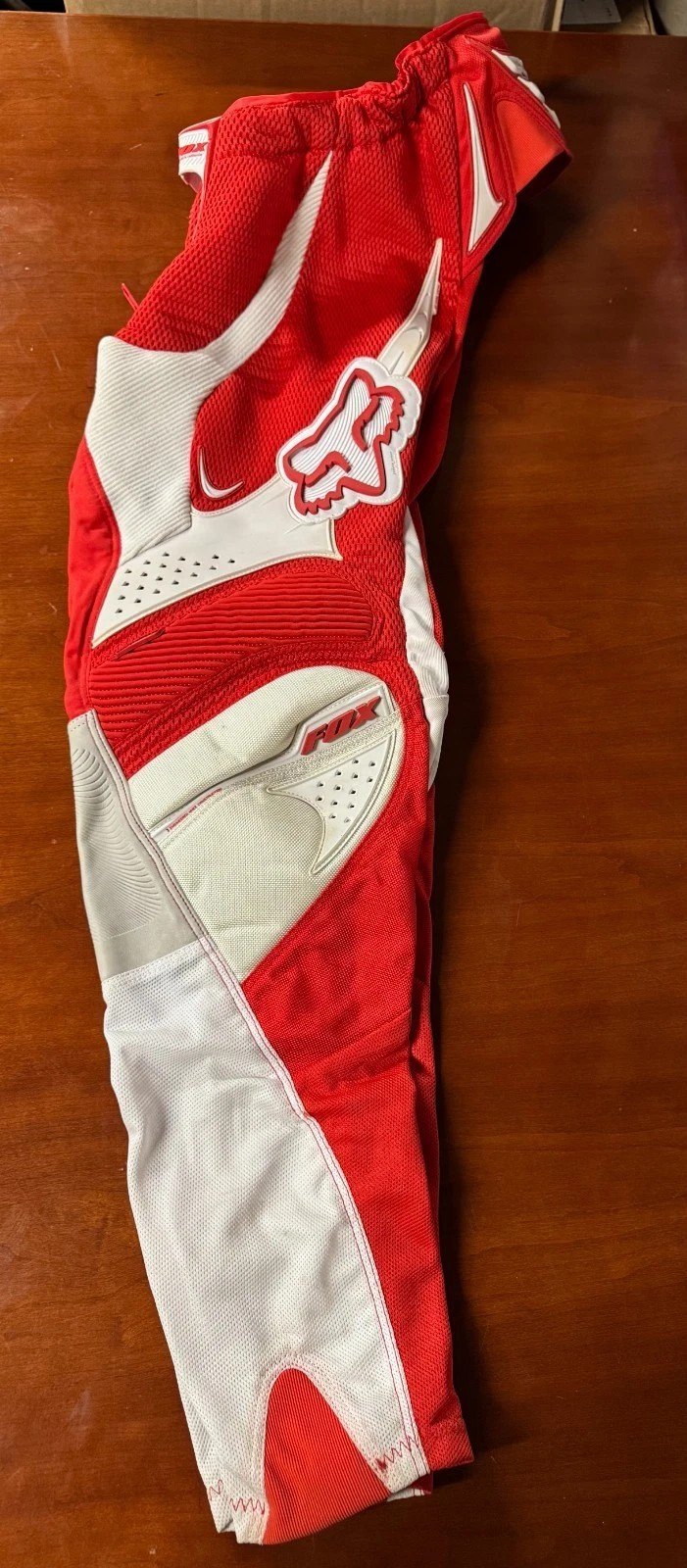 Fox Racing Pants Airline Red and White Size 32