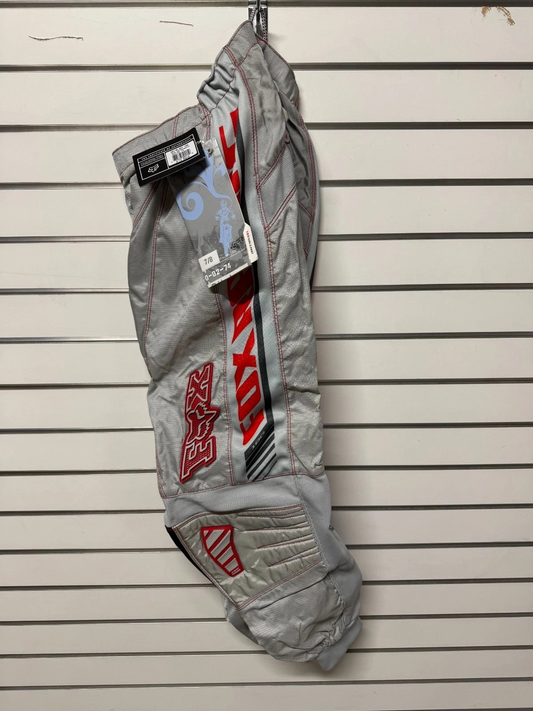 04118-037-163 Fox Racing Girls 180 Motocross Racepants Grey/Red 7/8