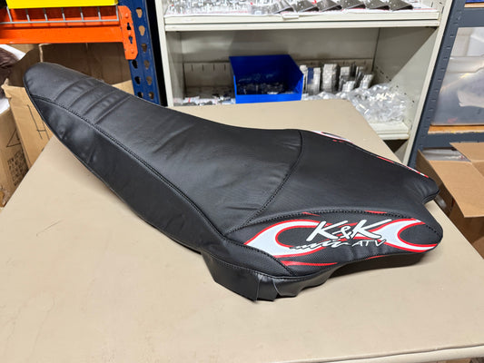 K&K YFZR 09+ Flame Seat Cover