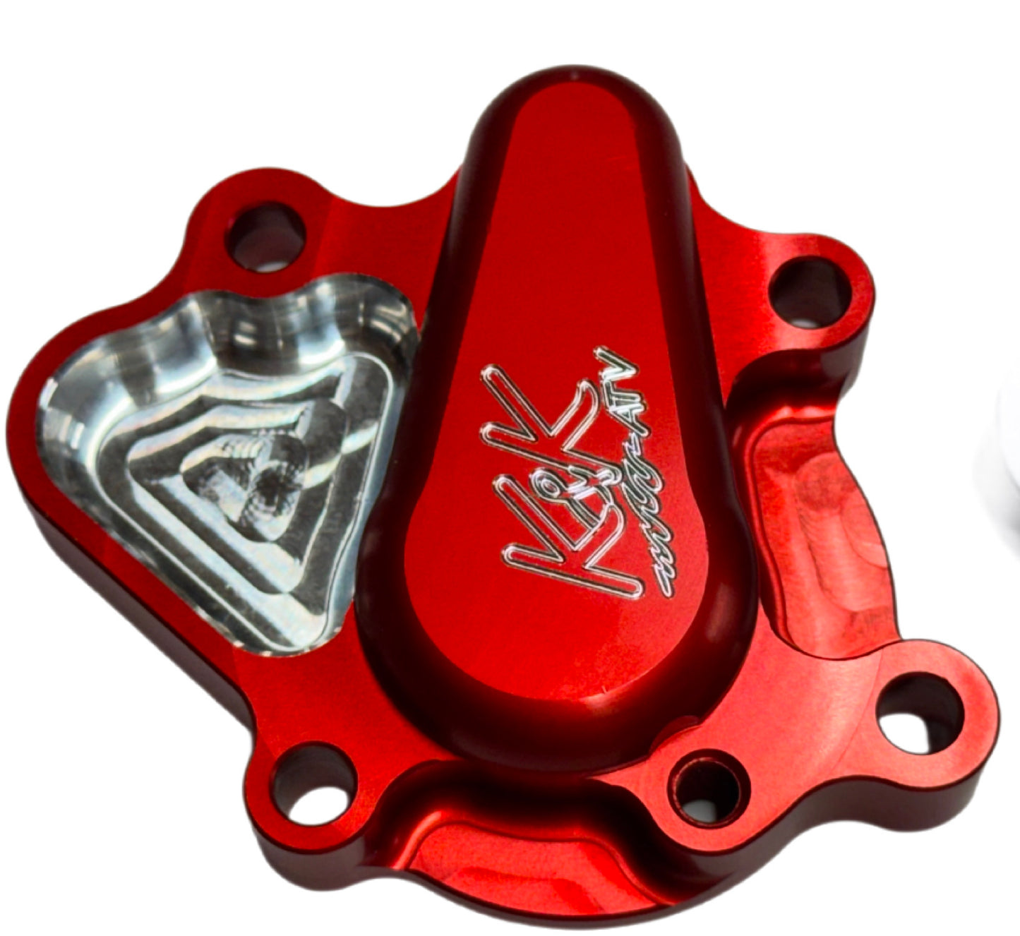 K&K Billet Anodized 85-89 250R Water Pump Cover