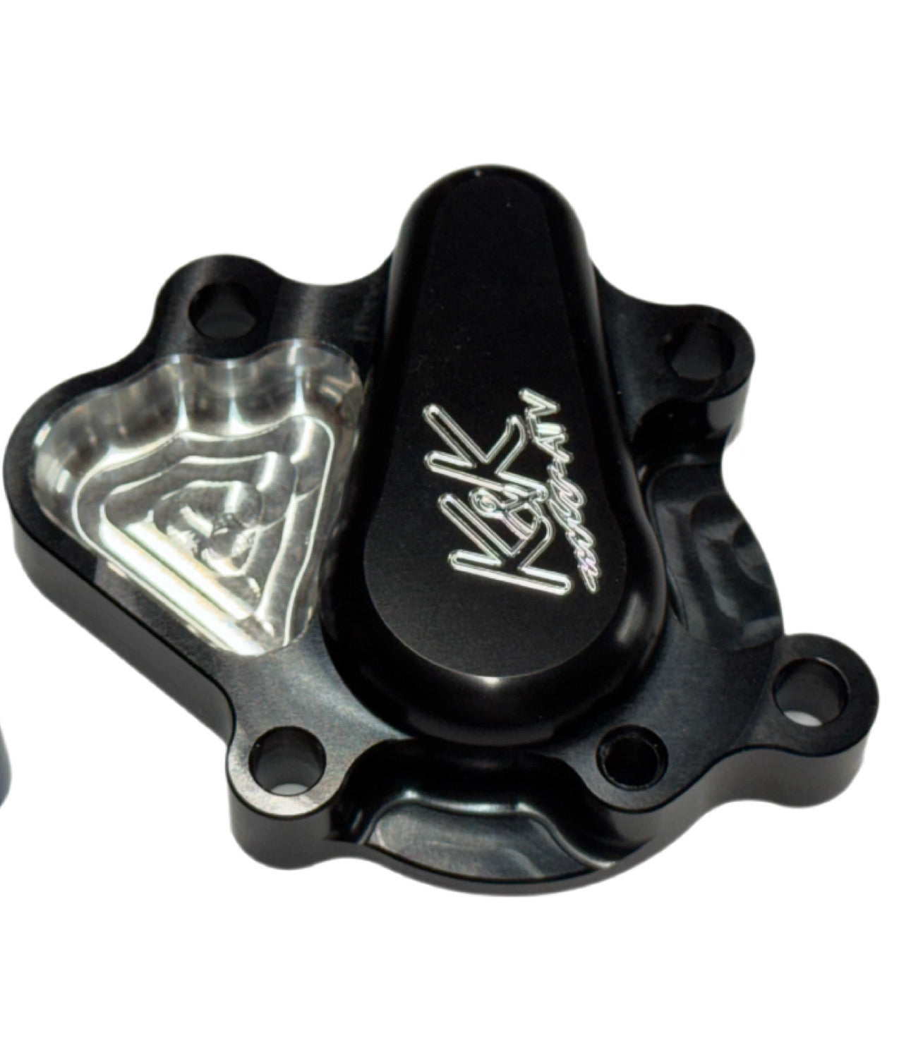 K&K Billet Anodized 85-89 250R Water Pump Cover