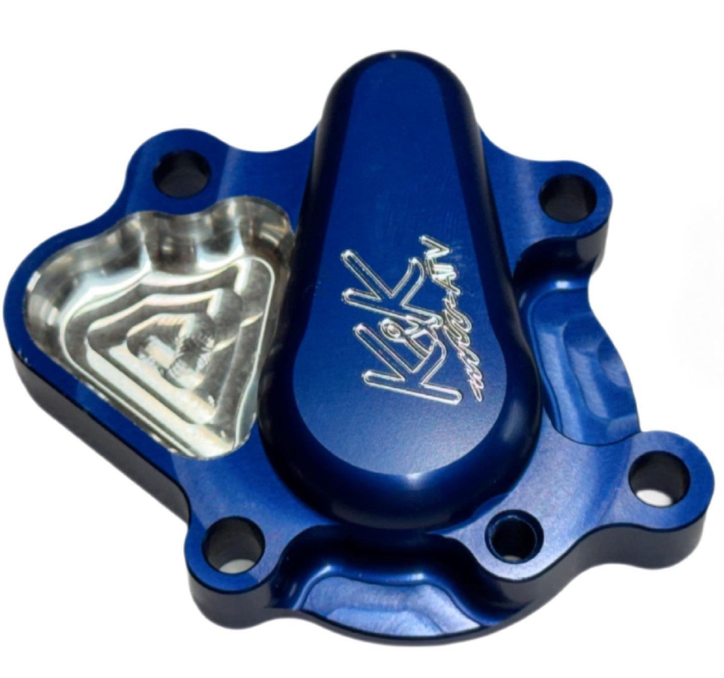 K&K Billet Anodized 85-89 250R Water Pump Cover