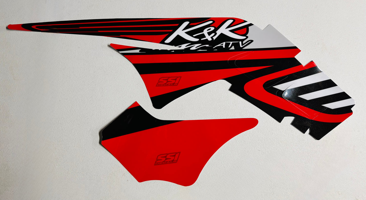 K&K 250R Wing Graphics