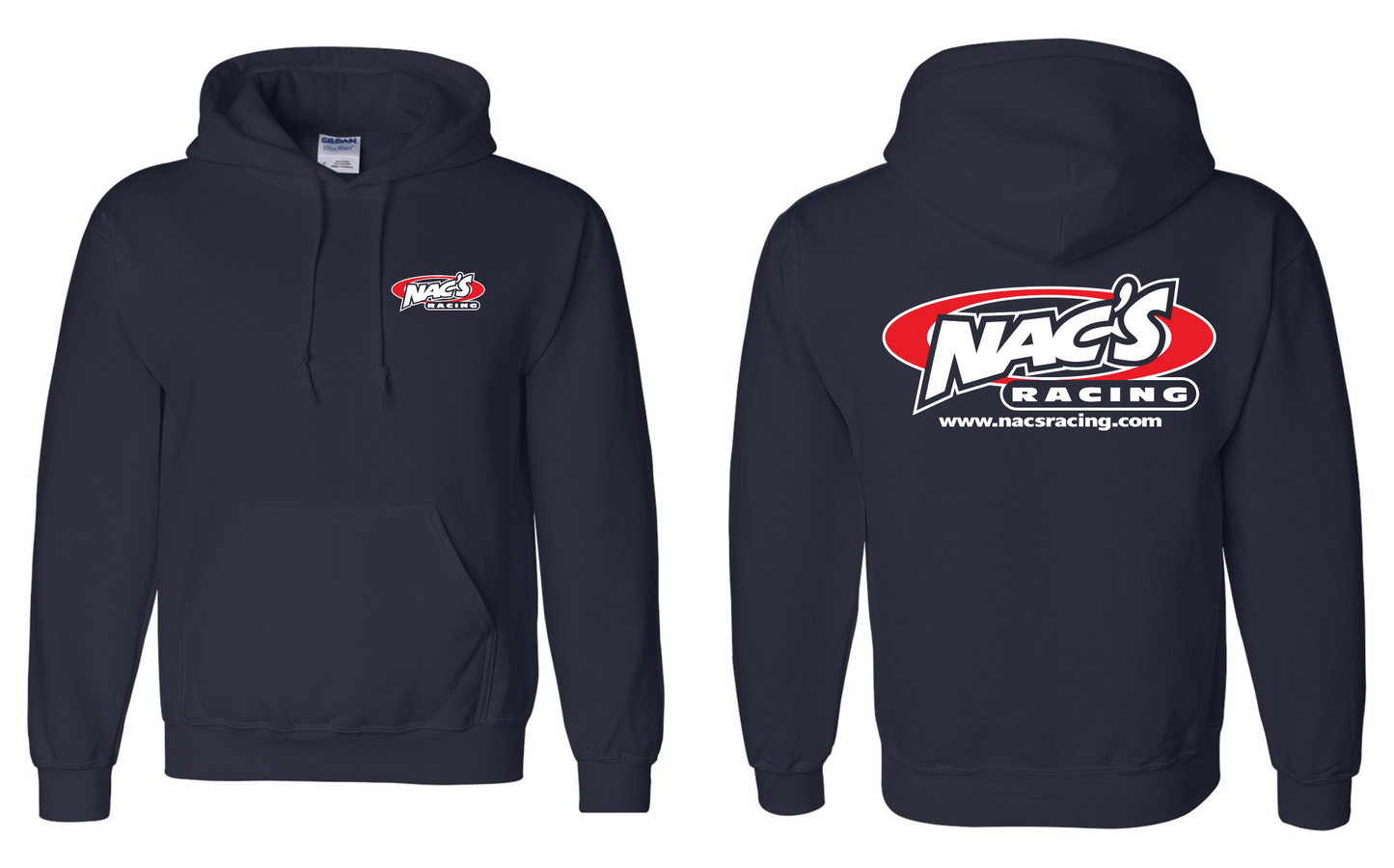Nac's Classic Navy Hoodie