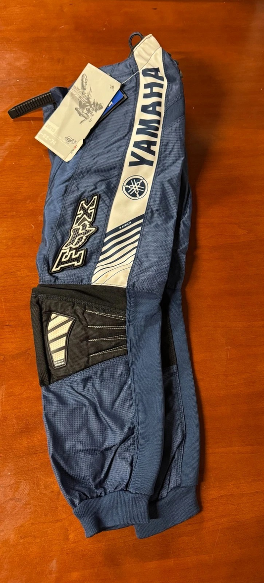 Fox Racing Kids 180 Race Pants Size 26 Motocross Blue Yamaha