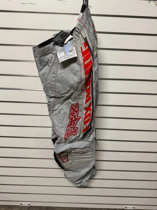 Fox Racing Girls 180 Motocross Racepants Grey/Red 11/12